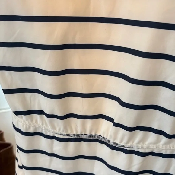 All in Motion Navy and White Striped Skort Dress - Picture 7 of 7